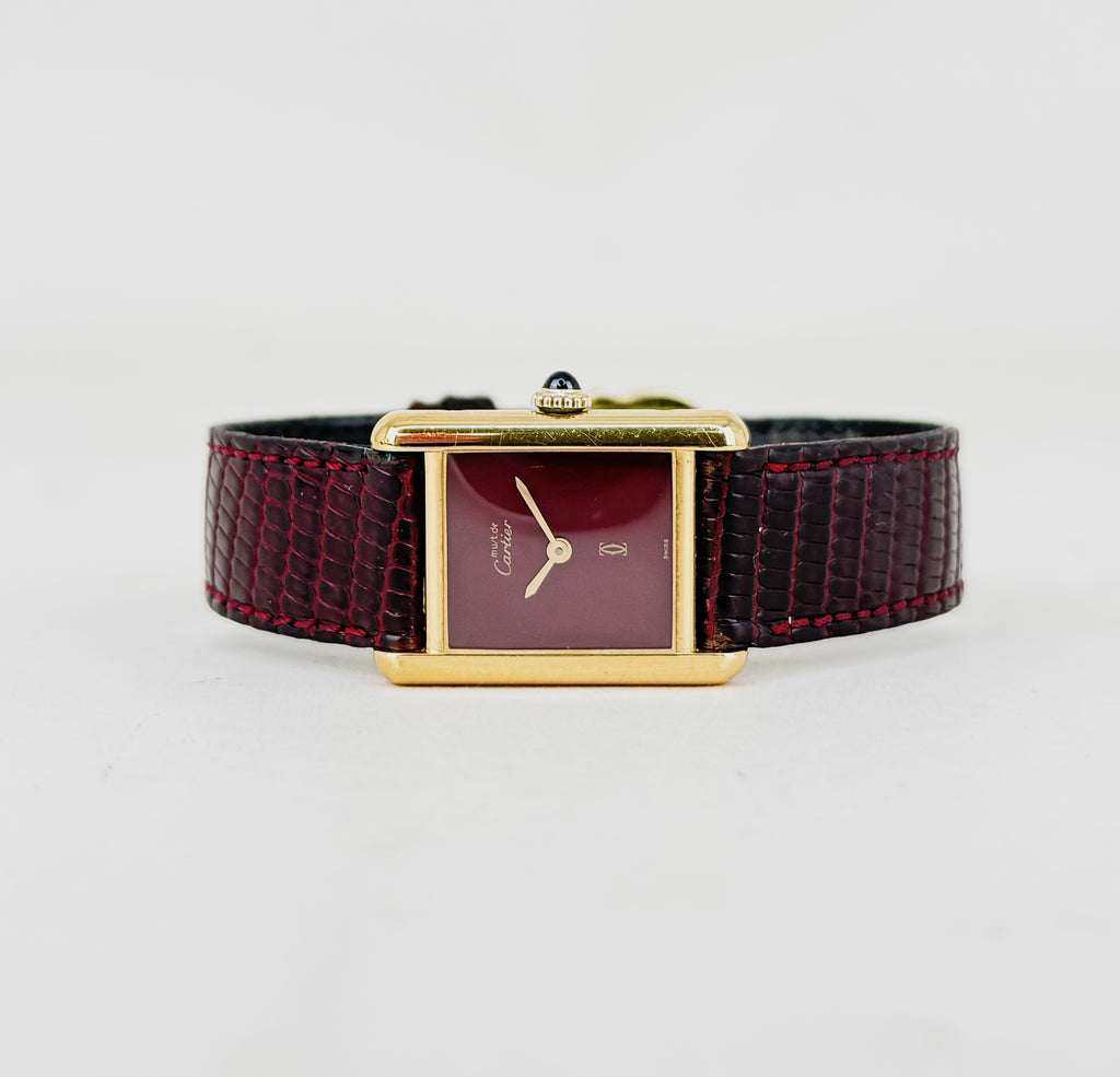 Cartier Tank Vermail
