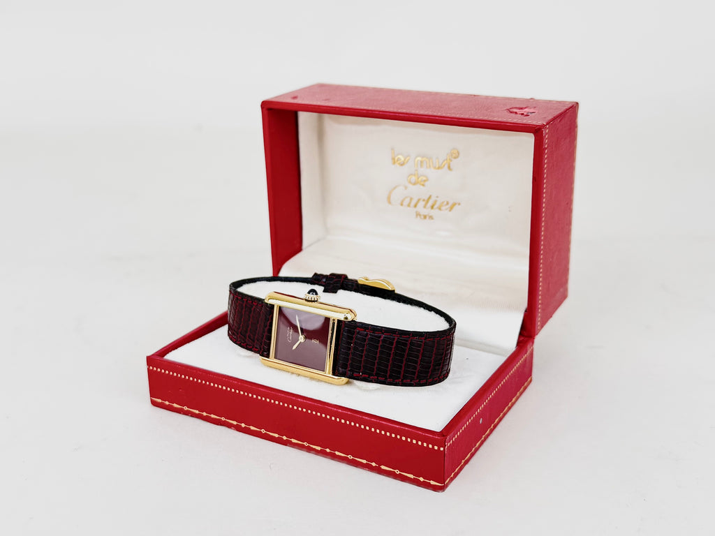 Cartier Tank Vermail