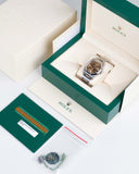 Rolex Oyster Perpetual White grape – peach