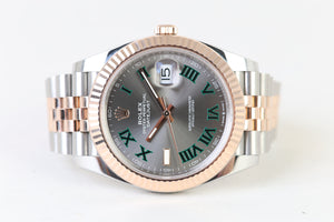 ROLEX DATEJUST WIMBELDON 41MM
