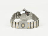 Cartier Santos Octagon burgundy