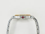 Cartier Santos Octagon burgundy