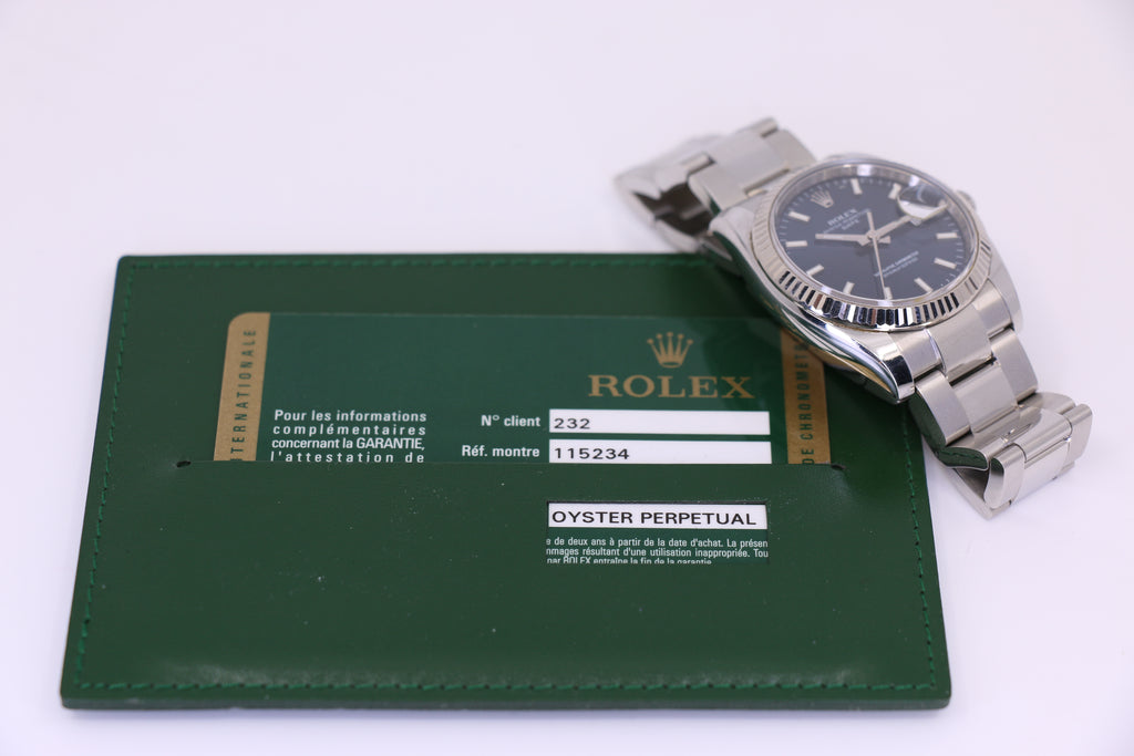 ROLEX DATE 115234